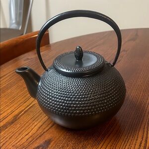 TARGET HOME | Elegant Black Cast Iron Teapot